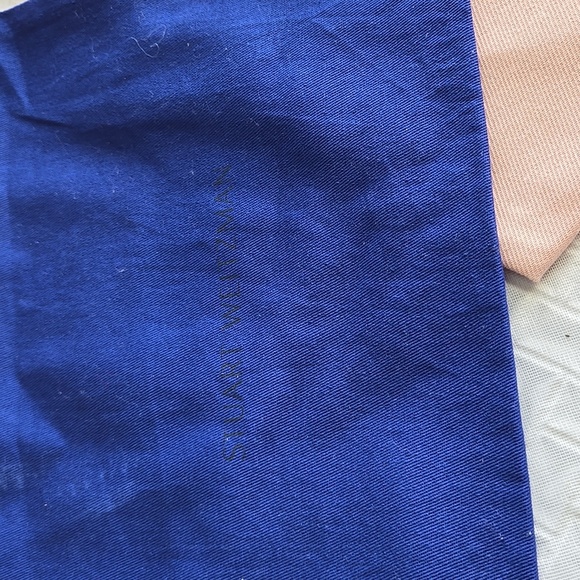 Stuart Weitzman Blue and Peach Dust Bags - Picture 3 of 7